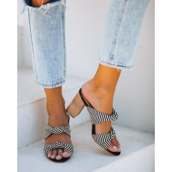 Davey Knotted Heeled Sandal